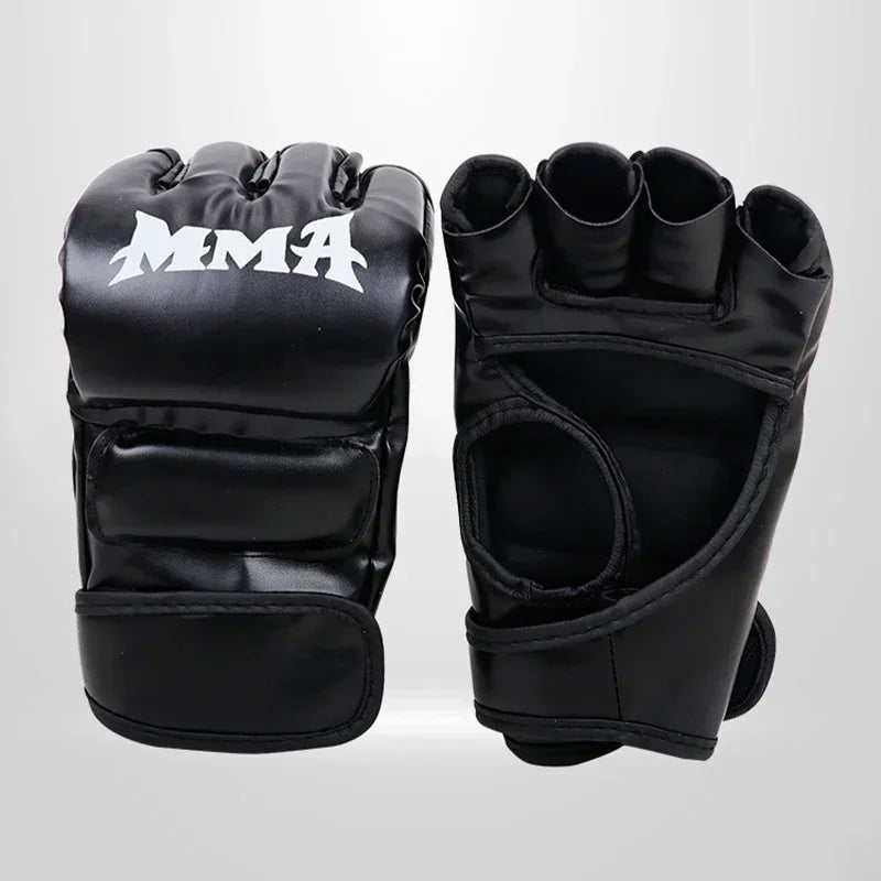 Pro Fingerless Boxing Gloves
