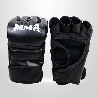 Pro Fingerless Boxing Gloves